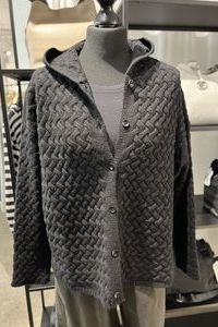 VETONO Strickjacke schwarz