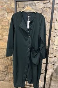 ELSEWHERE Mantelkleid dark green