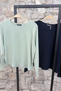 SMARLON RN Mittelnaht Visc Pa matcha und navy