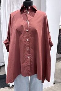 THE WHITE SHIRT Bluse oversized BW Musselin